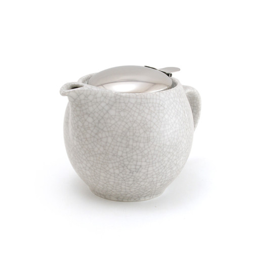 White/Grey Crackle Universal Teapot 450ml