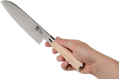 Classic White Santoku Knife 17.8cm