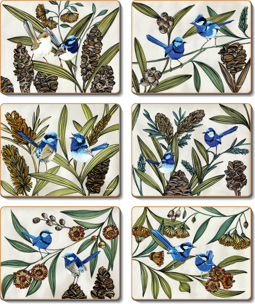 Blue Wren Placemats
