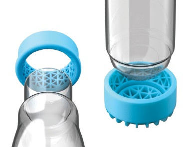 Everyday Glass Core Bottle Blue 475ml
