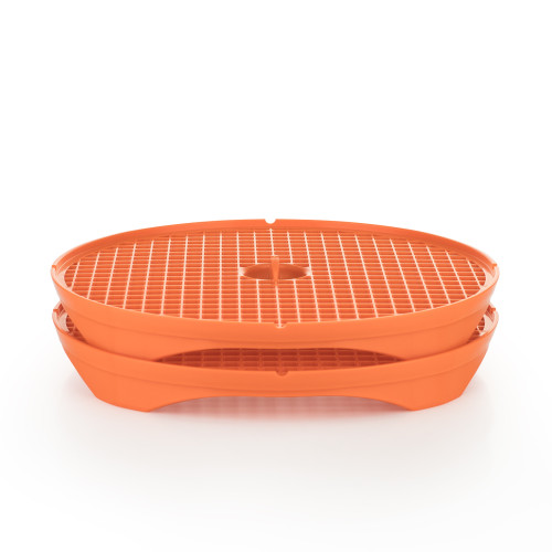 Crispymaker 2 Piece Set Orange