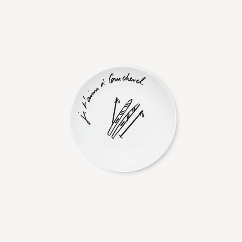 Je t'aime a Courchevel Louna Plate 26.5cm