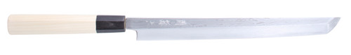 Seki Magoroku Aogami Sakimaru Takohiki Knife 24cm