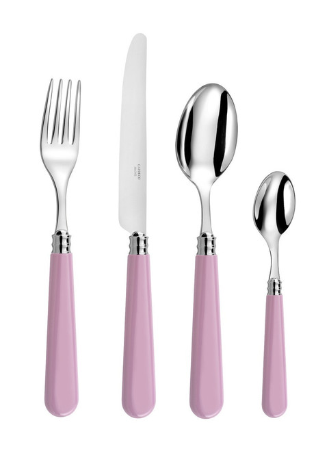 Helios Altea Dinner Knife with French Blade Pale Pink