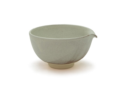 Grey/White Matcha Server