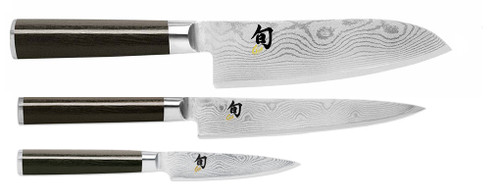 Classic 3 Piece Santoku Knife Set