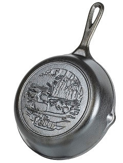 Wildlife 8 Inch Cast Iron Duck Skillet