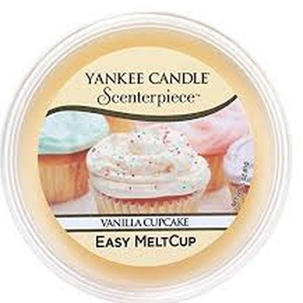 Yankee Candle, scenterpiece melt cup per diffusore elettrico, cialde a  cera, vanilla cupcake