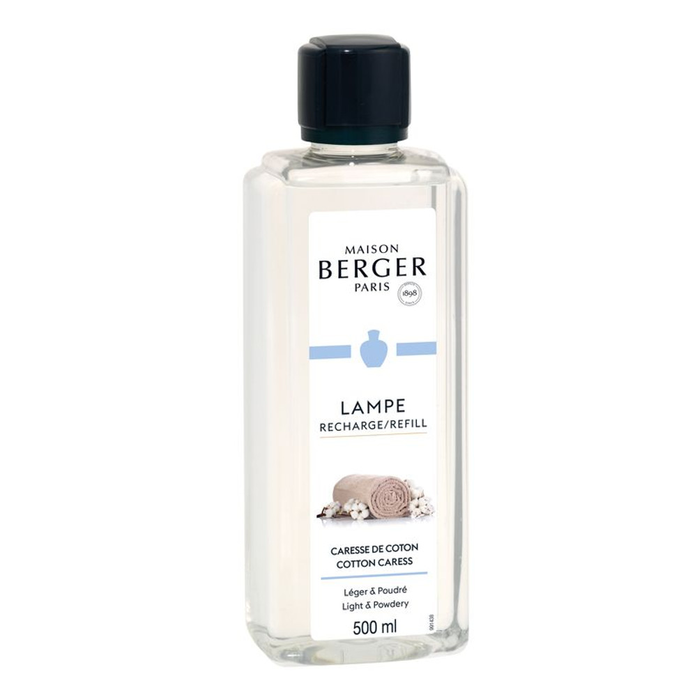 Maison Berger, liquido 500 ml, refill lampade catalitiche, Caresse de Coton