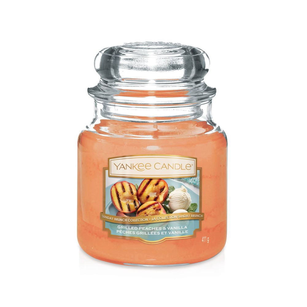 Yankee Candle giara media Grilled Peaches & Vanilla