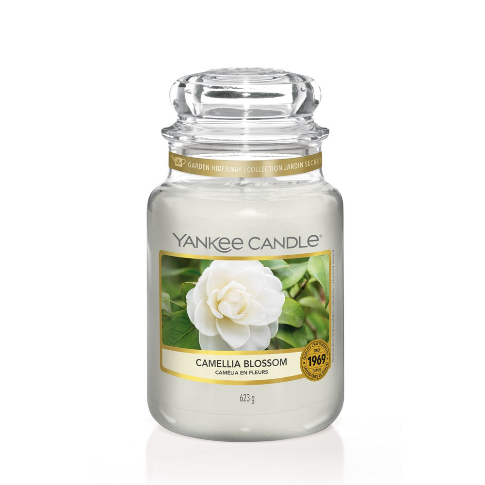 Yankee Candle candela profumata giara grande Camellia Blossom