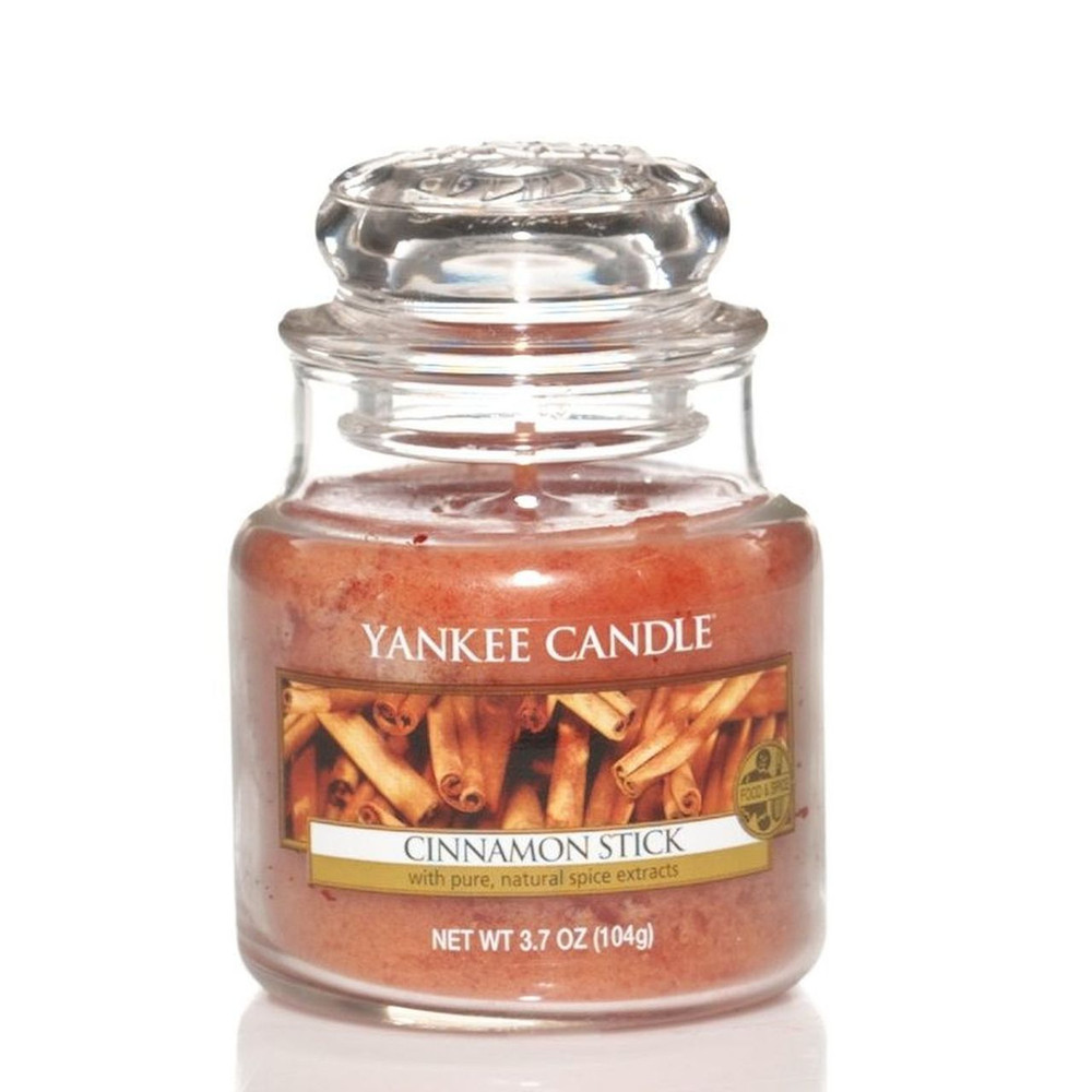 Candela profumata giara piccola cinnamon stick Yankee Candle