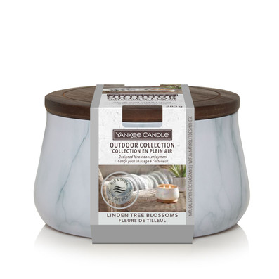 YANKEE CANDLE CANDELA OUTDOOR MEDIA LINDEN TREE BLOSSOM