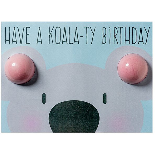 BIGLIETTO AUGURI BOMBA KOALA-TY BIRTHDAY