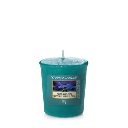 YANKEE CANDLE CANDELA VOTIVO WINTER NIGHT STARS