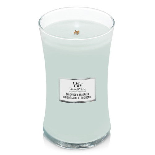 WOODWICK CANDELA GRANDE SAGEWOOD & SEAGRASS