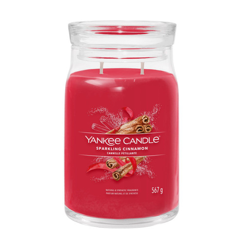 YANKEE CANDLE CANDELA GRANDE SPARKLING CINNAMON