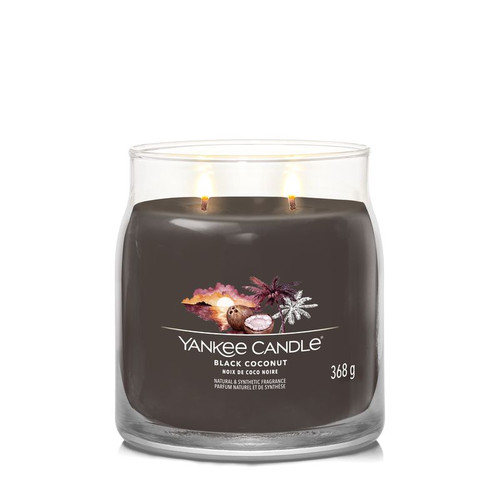 YANKEE CANDLE CANDELA MEDIA BLACK COCONUT