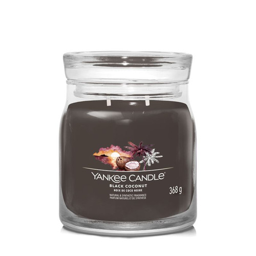 YANKEE CANDLE CANDELA MEDIA BLACK COCONUT