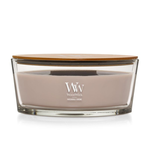WOODWICK CANDELA ELLIPSE PATCHOULI CREME