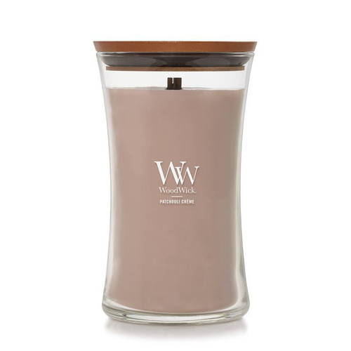 WOODWICK  CANDELA GRANDE PATCHOULI CREME