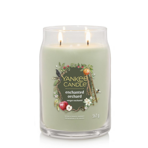 YANKEE CANDLE CANDELA GRANDE ENCHANTED ORCHARD