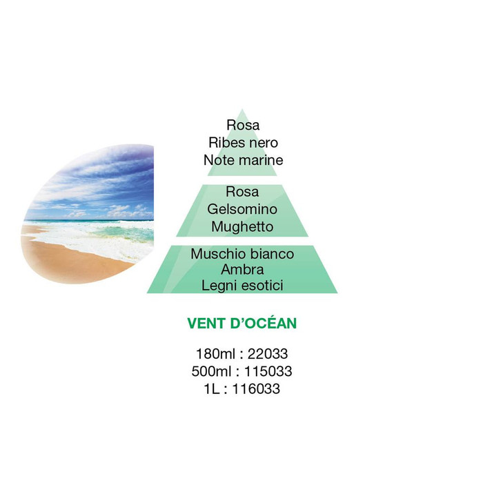MAISON BERGER RICARICA LAMPADA 500 ML VENT D'OCEAN