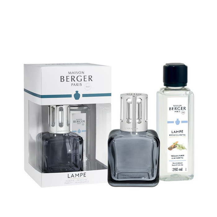 BERGER CONFEZIONE REGALO LAMPADA +  LIQUIDO GLACON GRIS