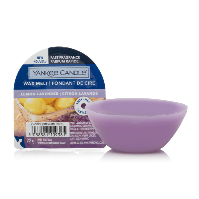 YANKEE CANDLE WAX MELT CERA LEMON LAVENDER