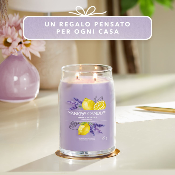 YANKEE CANDLE GIARA GRANDE LEMON LAVENDER