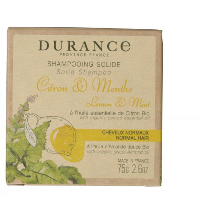 DURANCE SHAMPOO SOLIDO LIMONE E MENTA 75GR.