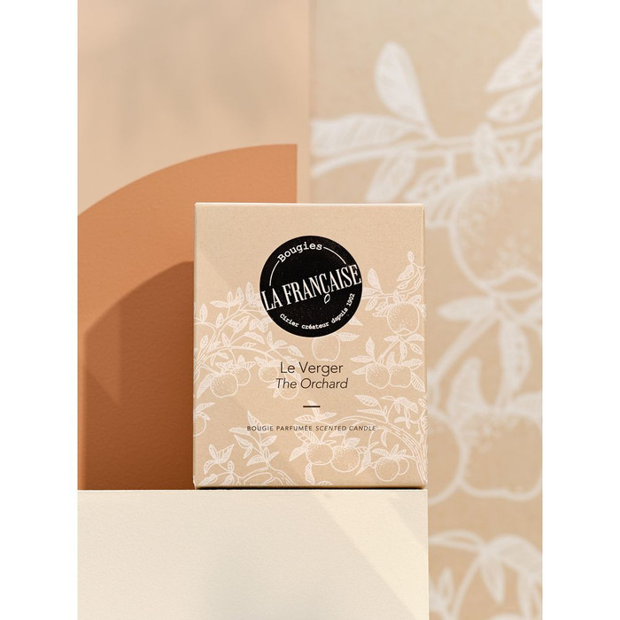 CANDELA BICCHIERE BOUGIE LA FRANCAISE FRUTTETO 200 GR.