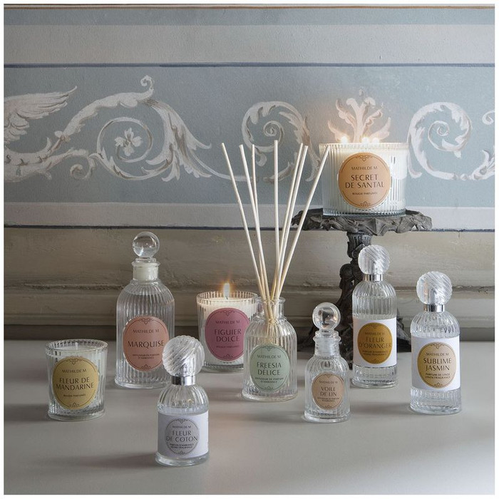 MATHILDE M. DIFFUSORE BASTONCINI FIORE MANDARINO 90ML