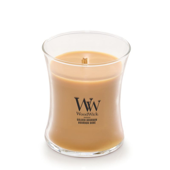 WOODWICK CANDELA MEDIA GOLDEN BOURBON