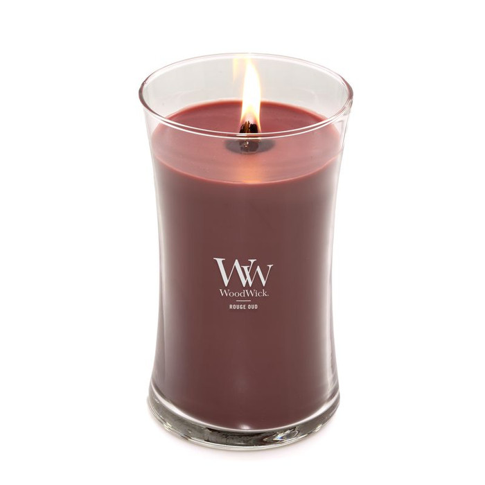 WOODWICK  CANDELA GRANDE ROUGE OUD