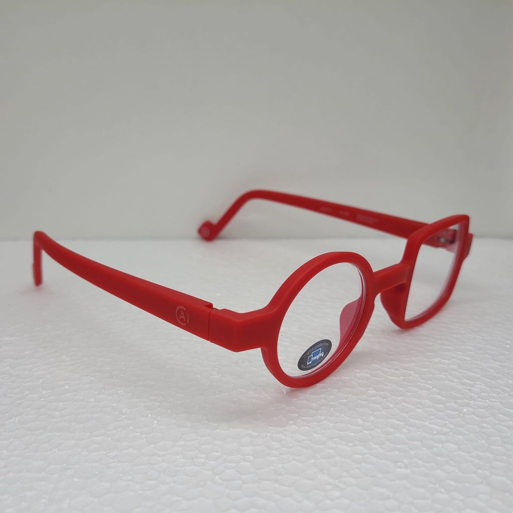 Aptica occhiali da lettura pop art rosso +1.00