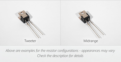 Resistors for the Mezzo CSC