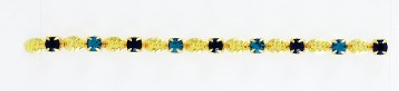 32PP (4.1mm) Crystal rhinestone chain, 48 stones per foot - Hord Crystal