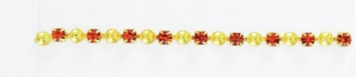 FC17/28-CT:CHAIN 17SS-28 SKIP  CHRYSOLITE (4.10mm) chain: purchase by the foot.