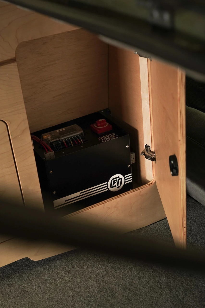 The Crooked Box Off-Grid Auxiliary Battery System