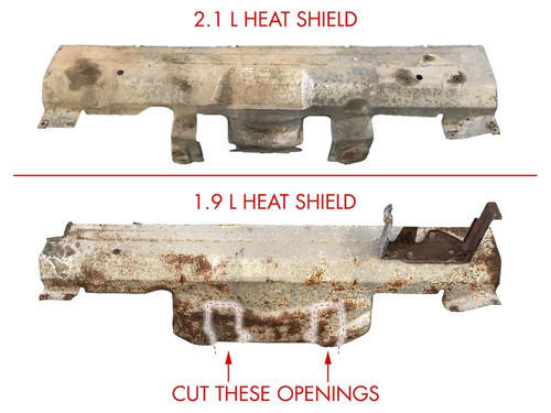 Early to Late Exhaust Update Kit