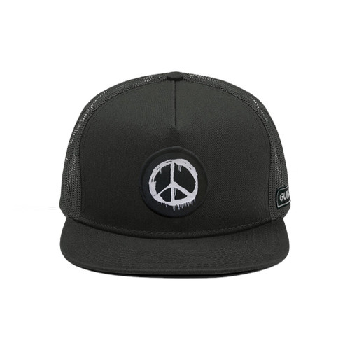 Peace cap in black