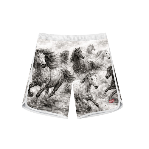 Wild Horses Monza Short - White