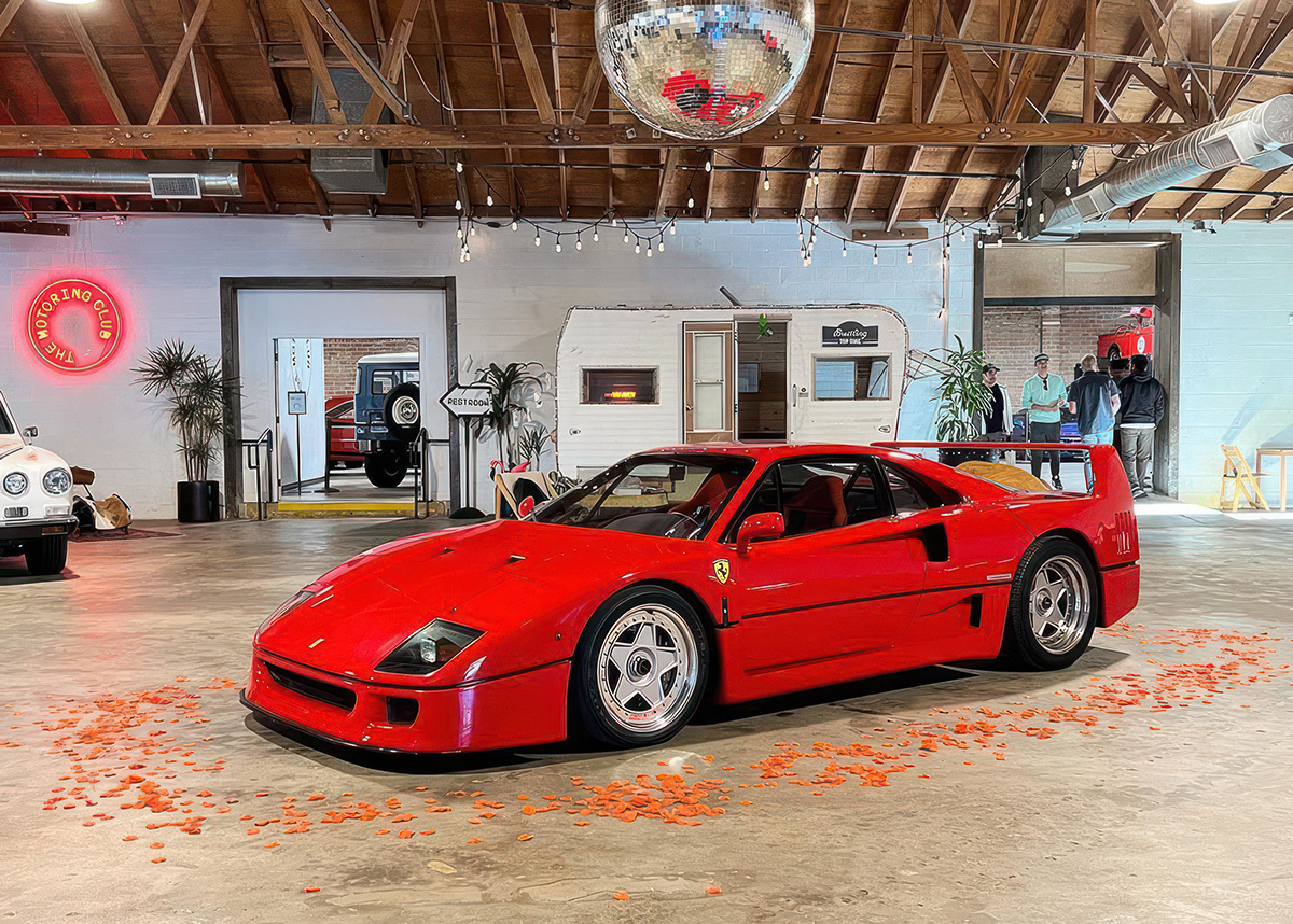 The Pull Up Ferrari F40