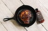 Pork chop with Maple Cayenne bottle