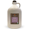 Very Dark Color Rich Taste 100% pure organic maple syrup Gallon, front label view
