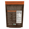 Organic maple sugar pancake and waffle mix 16 oz. bag, back view, for more info check product description