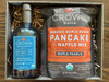 Organic Maple Sugar Pancake Mix with Madagascar Vanilla Infused organic maple syrup 375ml in Royal Treatment Box