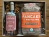 Organic Maple Sugar Pancake Mix with Cinnamon Infused organic maple syrup in Royal Treatment Box