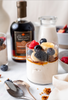  amber color rich taste 猫咪maomiav永久入口 maple syrup and a yogurt parfait with strawberries and blueberries
